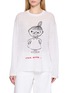 MO&CO. x MOOMIN Long Sleeve Linen Cotton Knit Top