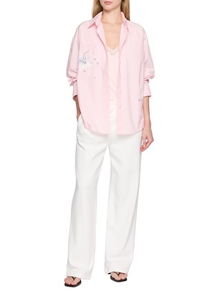 Figure View - Click To Enlarge - MO&CO. - Graphic printed Shirt