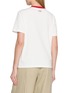 Back View - Click To Enlarge - MO&CO. - Graphic Printed Cotton T-shirt