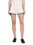 MO&CO. Contrast Edge Knit Shorts