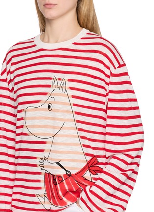  - MO&CO. - x MOOMIN Striped T-Shirt