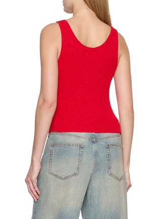 Back View - Click To Enlarge - MO&CO. - Button Detail Cotton Tank Top