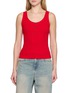MO&CO. Button Detail Cotton Tank Top