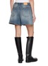 Back View - Click To Enlarge - MO&CO. - Washed Denim Shorts