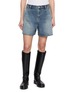 MO&CO. Washed Denim Shorts