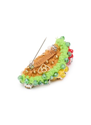 Detail View - Click To Enlarge - MINIME PARIS - Taco Brooch