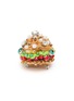 MINIME PARIS Hamburger Brooch