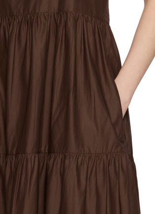  - MATTEAU - Tiered Low Back Cotton Sundress