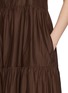  - MATTEAU - Tiered Low Back Cotton Sundress