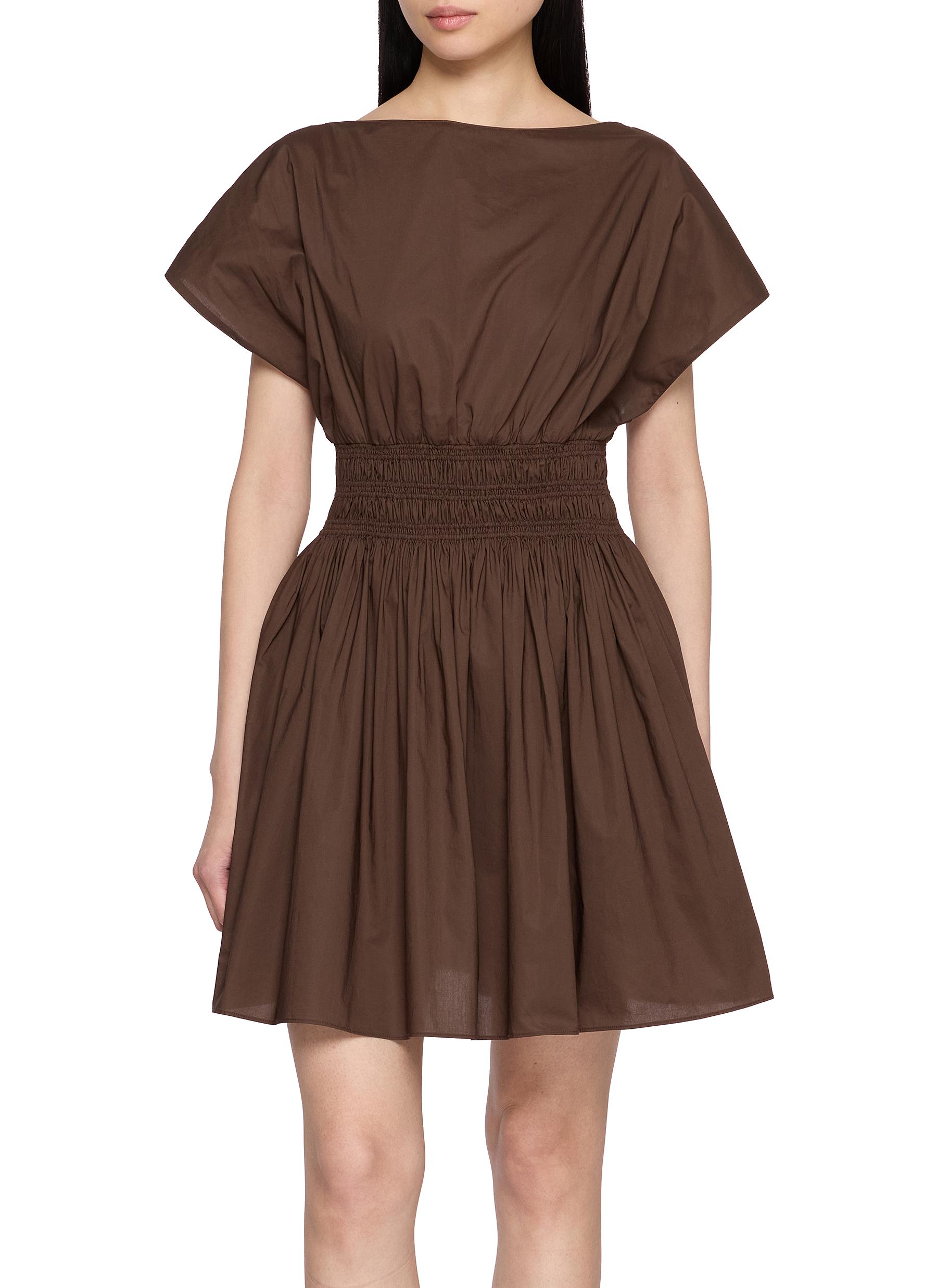mini dress with tie straps Sage Tie Straps Mini Dress Medium