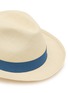 Detail View - Click To Enlarge - BORSALINO - Ribbon Trim Woven Straw Hat