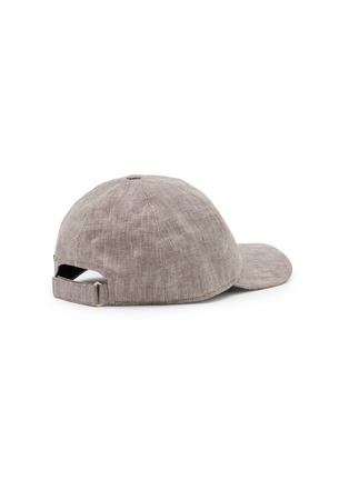 Figure View - Click To Enlarge - BORSALINO - Herringbone Baseball Cap