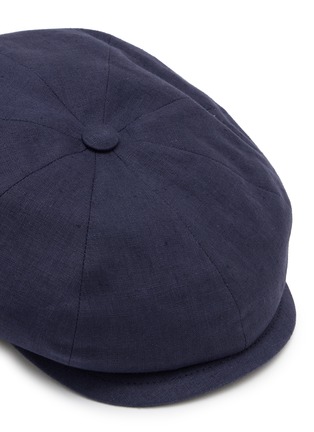 Detail View - Click To Enlarge - BORSALINO - Panelled Newsboy Cap