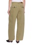 Back View - Click To Enlarge - NOIR - Cotton Berrel Pants