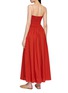 Back View - Click To Enlarge - MATTEAU - Shirred Bodice Cotton Maxi Dress