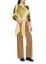 Figure View - Click To Enlarge - SUZUSAN - Cross Print Seamless Sweater