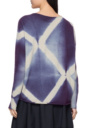 Back View - Click To Enlarge - SUZUSAN - Cross Print Seamless Sweater