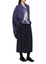 Figure View - Click To Enlarge - SUZUSAN - Cross Print Seamless Sweater