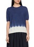 SUZUSAN Shibori Washable Knit T-Shirt