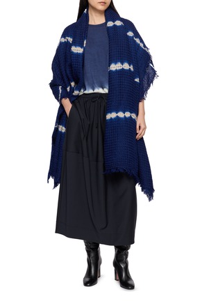 Figure View - Click To Enlarge - SUZUSAN - Shibori Washable Knit T-Shirt