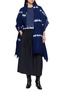 Figure View - Click To Enlarge - SUZUSAN - Shibori Washable Knit T-Shirt