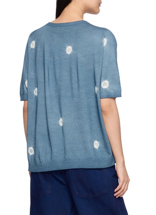 Back View - Click To Enlarge - SUZUSAN - Shibori Washable Knit T-Shirt