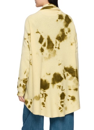 Back View - Click To Enlarge - SUZUSAN - Shibori Seamless Upside Down Cape