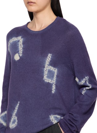  - SUZUSAN - Music Note Shibori Seamless Sweater