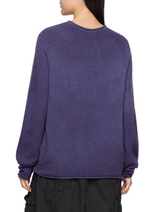 Back View - Click To Enlarge - SUZUSAN - Music Note Shibori Seamless Sweater