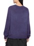 Back View - Click To Enlarge - SUZUSAN - Music Note Shibori Seamless Sweater