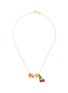 SORBET ISLAND Cherry charm Gold Plated Necklace
