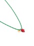 Detail View - Click To Enlarge - SORBET ISLAND - Raspberry Charm Adjustable Necklace