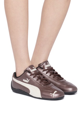 Figure View - Click To Enlarge - PUMA - Speedcat Metallic Unisex Sneakers