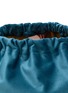 Detail View - Click To Enlarge - SORBET ISLAND - Smile And Love Velvet Clutch Bag