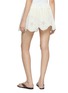 Back View - Click To Enlarge - MATTEAU - Broderie Scalloped Hem Cotton Mini Skirt