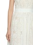  - MATTEAU - Broderie Shoulder Tie Cotton Midi Dress