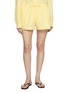 MATTEAU Elasticated Drawstring Waistband Cotton Shorts
