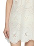  - MATTEAU - Broderie Scalloped Hem Cotton Tank Mini Dress