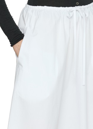  - MATTEAU - Drawcord Cotton Midi Skirt
