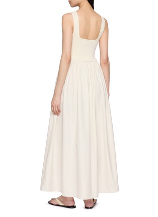 Back View - Click To Enlarge - MATTEAU - Scoop Neck Knit Maxi Dress