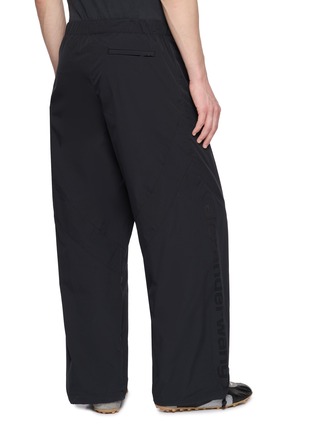 Back View - Click To Enlarge - ALEXANDERWANG - Perforated Logo Track Pants