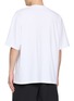 Back View - Click To Enlarge - ALEXANDERWANG - Gradient Logo Cotton T-shirt