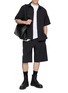 Figure View - Click To Enlarge - ALEXANDERWANG - Gradient Logo Cotton T-shirt