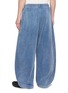 Back View - Click To Enlarge - ALEXANDERWANG - Brushed Denim Wide Leg Pants