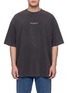 Main View - Click To Enlarge - ALEXANDERWANG - Small Centre Logo Cotton T-Shirt