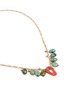 Detail View - Click To Enlarge - UNTITLEDITION - Gold Plated Vermeil Silver Natural Stones Necklace