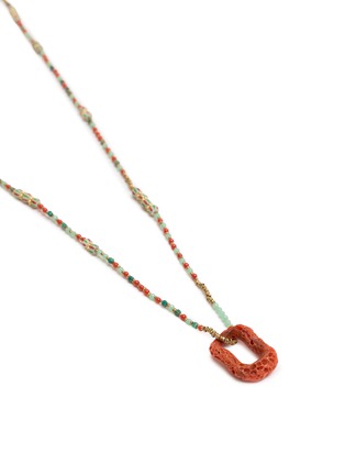 Detail View - Click To Enlarge - UNTITLEDITION - Beaded Necklace