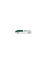 LC COLLECTION JEWELLERY 18K White Gold Diamond Emerald Ring — HK 15