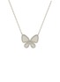 LC COLLECTION JEWELLERY 18K White Gold Diamond Necklace