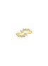 LC COLLECTION JEWELLERY 18K Gold Diamond Ring — US 7